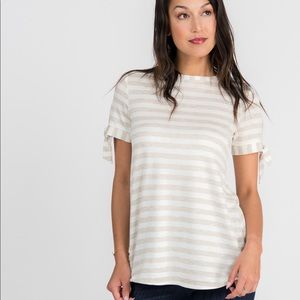 Agnes & Dora Tie sleeve Top